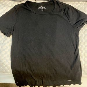 Hollister black shirt size S